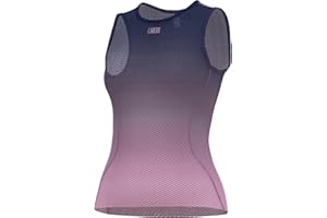 LAMEDA Women Sleeveless Cycling Undershirt Quick Dry Bike Base Layer Vests Mesh Breathable Bicycle Jerseys Biking Tank Tops