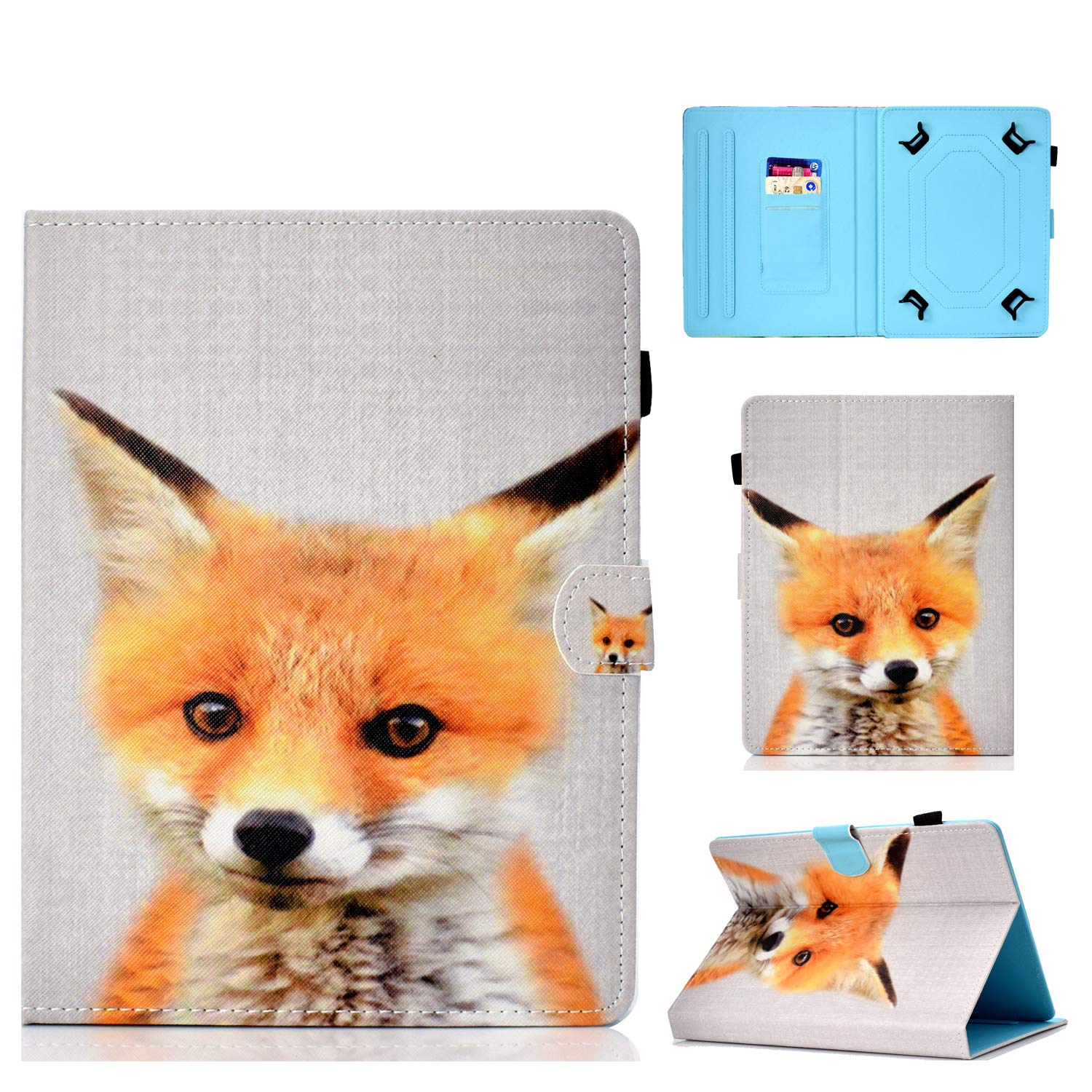 Acelive Universal 10 10.1 Inch Tablet Case Cover for Tianyida 10/10.1, for Padgene 10.1, for TAOERA/Dragon Touch 10, for VANKYO MatrixPad Z4, for Fusion5 10/10.1