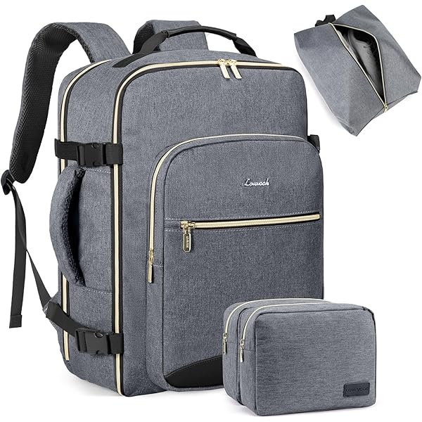 Mochila De Viagem LOVEVOOK 40L - Aprovada Como Item Pessoal Em Voos