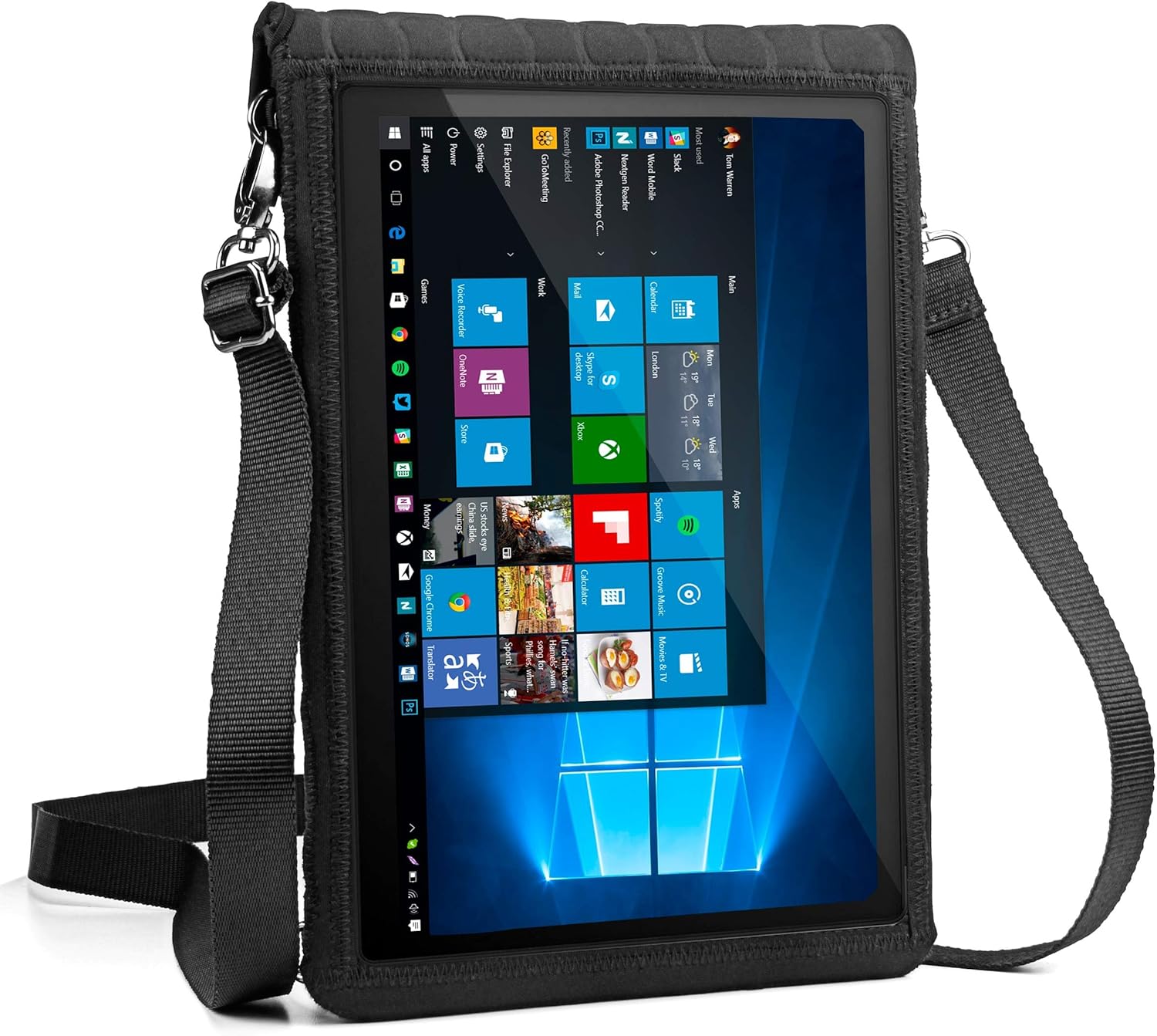 USA Gear 12 Inch Tablet Case Neoprene Sleeve Cover with