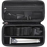 Aproca Case Compatible with Wahl 9818A USA Stainless Steel Lithium-Ion Cordless Beard Trimmer Shavers, Storage Portable Bag for Accessories (Case Only)