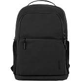 Incase Facet 25L Durable Travel Backpack + Laptop Bag with Computer Sleeve with Quick Release Strap - Carry On Backpack (Black, 25L)