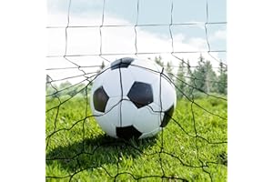 HITTOP Hittiop Soccer Netting,Soccer Backstop Net, High Impact Soccer Barrier Net, Nylon Soccer Practice Sports Netting for Backyard,Garage, Basement. (Installation Rope Included)