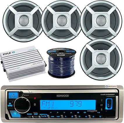 marine stereo packages with subwoofer