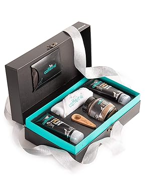 mCaffeine Coffee Moment Skin Care Gift Kit| Pure Arabica Coffee | Tan Removal | Oily/Normal Skin | Paraben & SLS Free