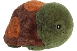 Aurora® Adorable Spudsters™ Tony Turtle™ Stuffed Animal - Comforting Cuddles - Playful Companions - Green 10 Inches