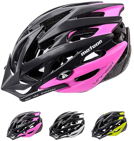 meteor® Fahrradhelm Unrest Herren Damen Kinder-Helm MTB rollerhelm mädchen kinderfahrradhelm für Downhill rennradhelm Mountai