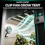 Mars Hydro 6 Inch Clip On Fan for Grow Tent 350 CFM 32 dBA 10 Speeds view 2