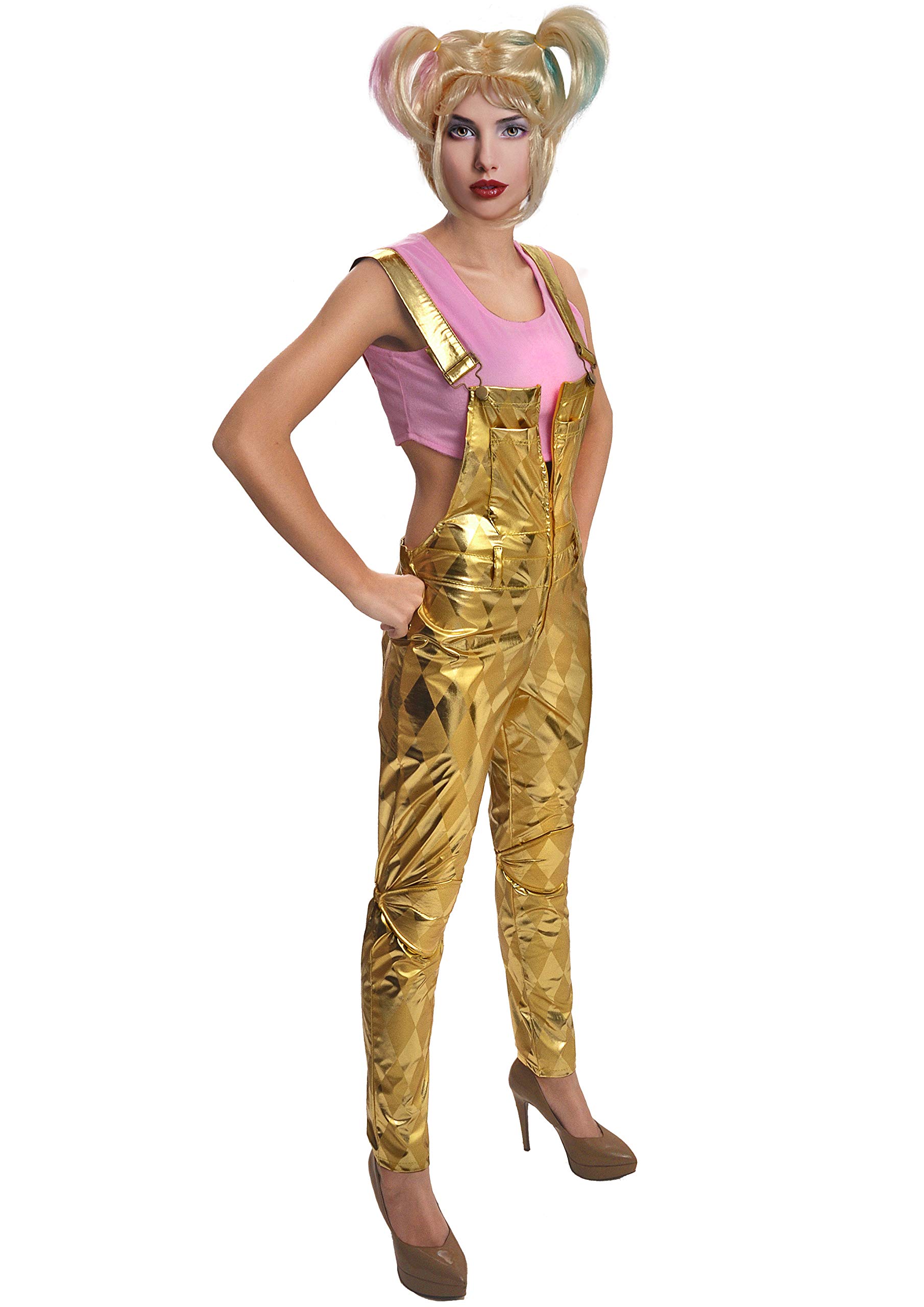 Harley Quinn Birds of Prey costume disguise girl woman adult official DC Comics (Size S)