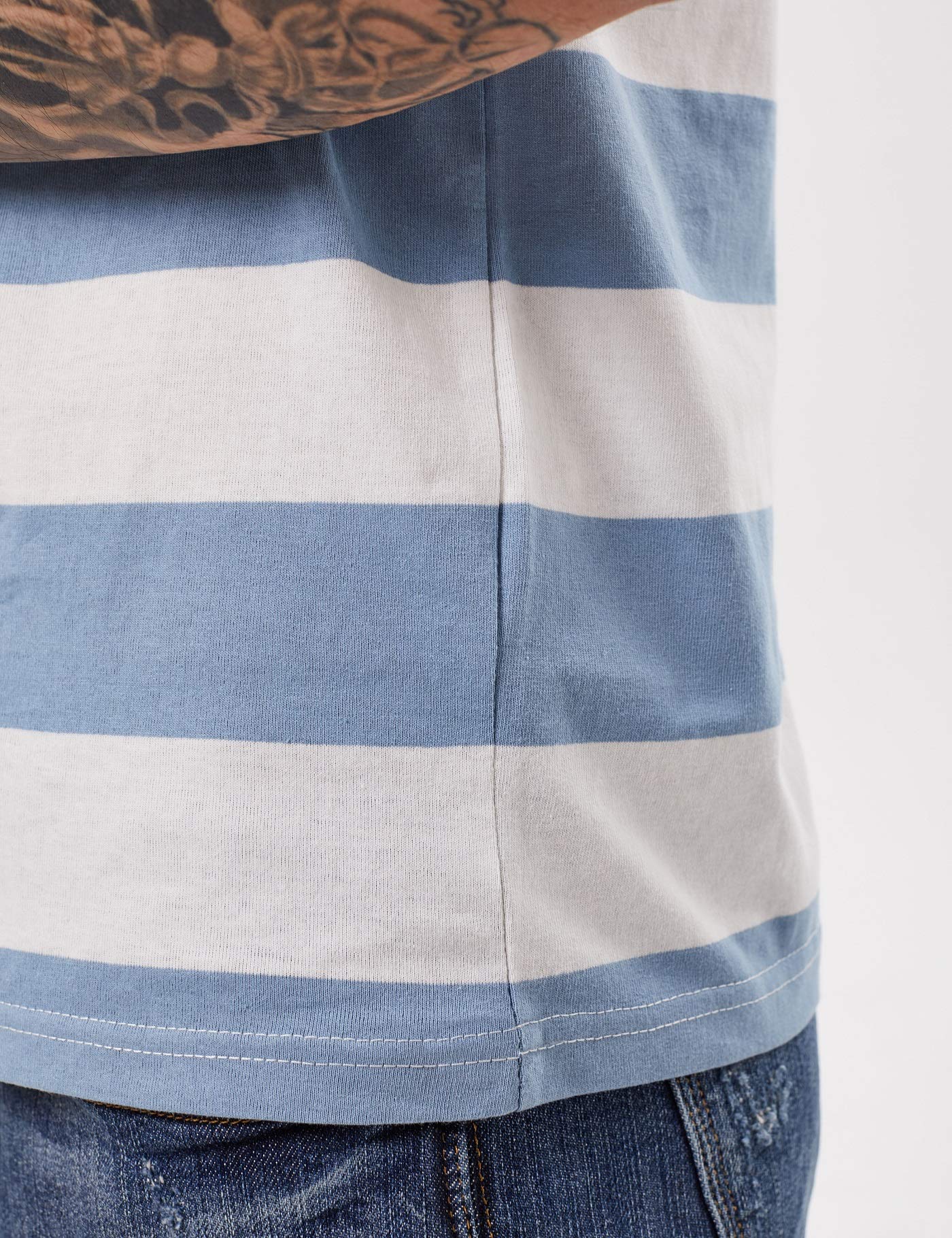 red and white striped sailor shirt