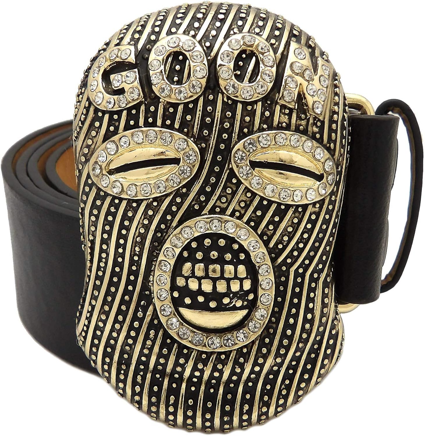 iced out belt buckle