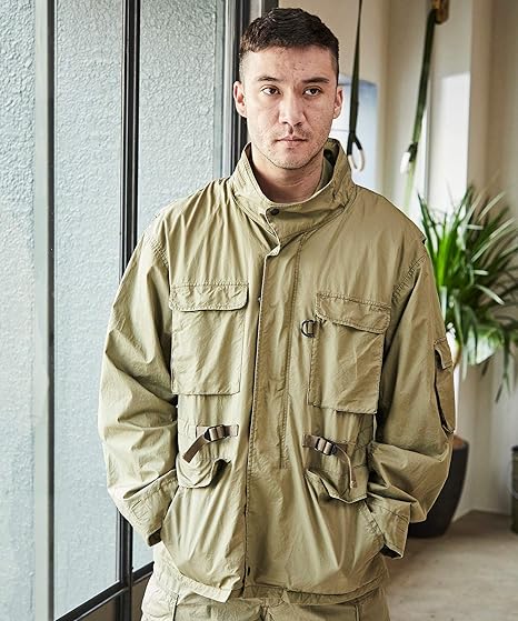 Amazon Co Jp Gordon Miller Military Jacket ゴードンミラー ミリタリージャケット M 65ベース メンズ オリーブ Mサイズ 車 バイク