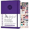 GoGirl Budget Planner – Monthly Financial Planner Organizer Budget Book. Expense Tracker Notebook Journal to Control Money, A5 (Purple)