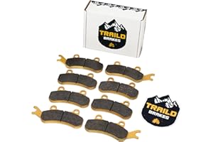 Traild Can-Am Maverick X3, Maverick MAX, Maverick Sport, Maverick Trail, Front & Rear Ceramic Brake Pad Set 2017-2025
