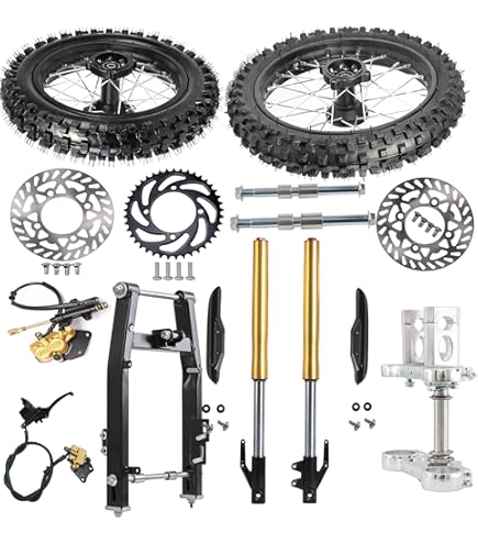 Amazon.com: Complete Upgrade Kit for Dirt & Pit Bikes,Front 70/100