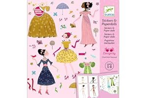 DJECO Dresses Through The Seasons Paper Dolls Kit