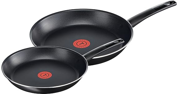 Tefal First Cook sartenes Negro Gas, Aluminio, Negro, 20/26 cm: Amazon.es: Hogar