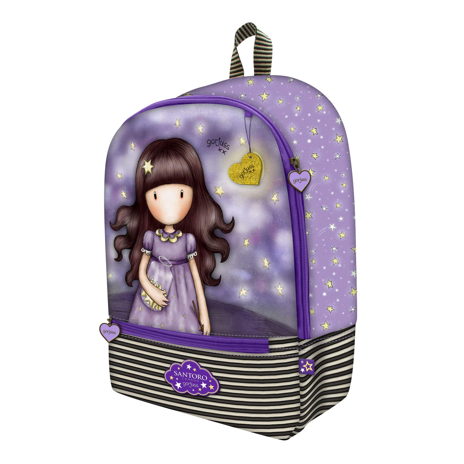 Gorjuss Sparkle & Bloom Padded Rucksack 1045GJ03- Catch A Falling Star