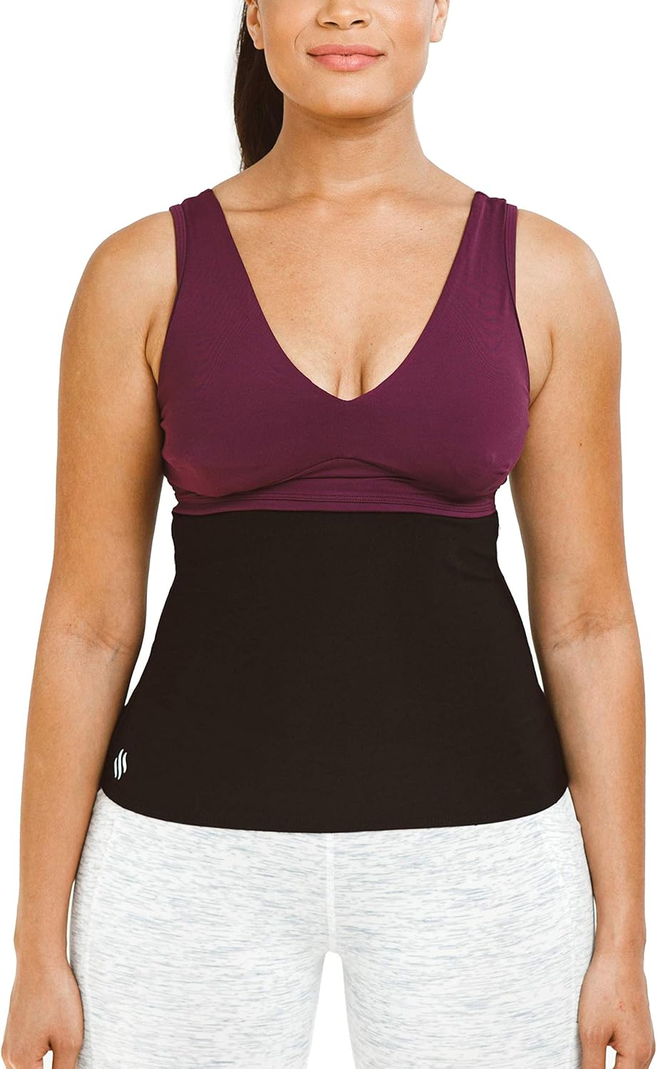 Sweat Shaper Waist Trimmer for Women, Waist Trainer Sauna Belt, Neoprene-free Waist Cincher, Sauna Slimming Belt: Clothing