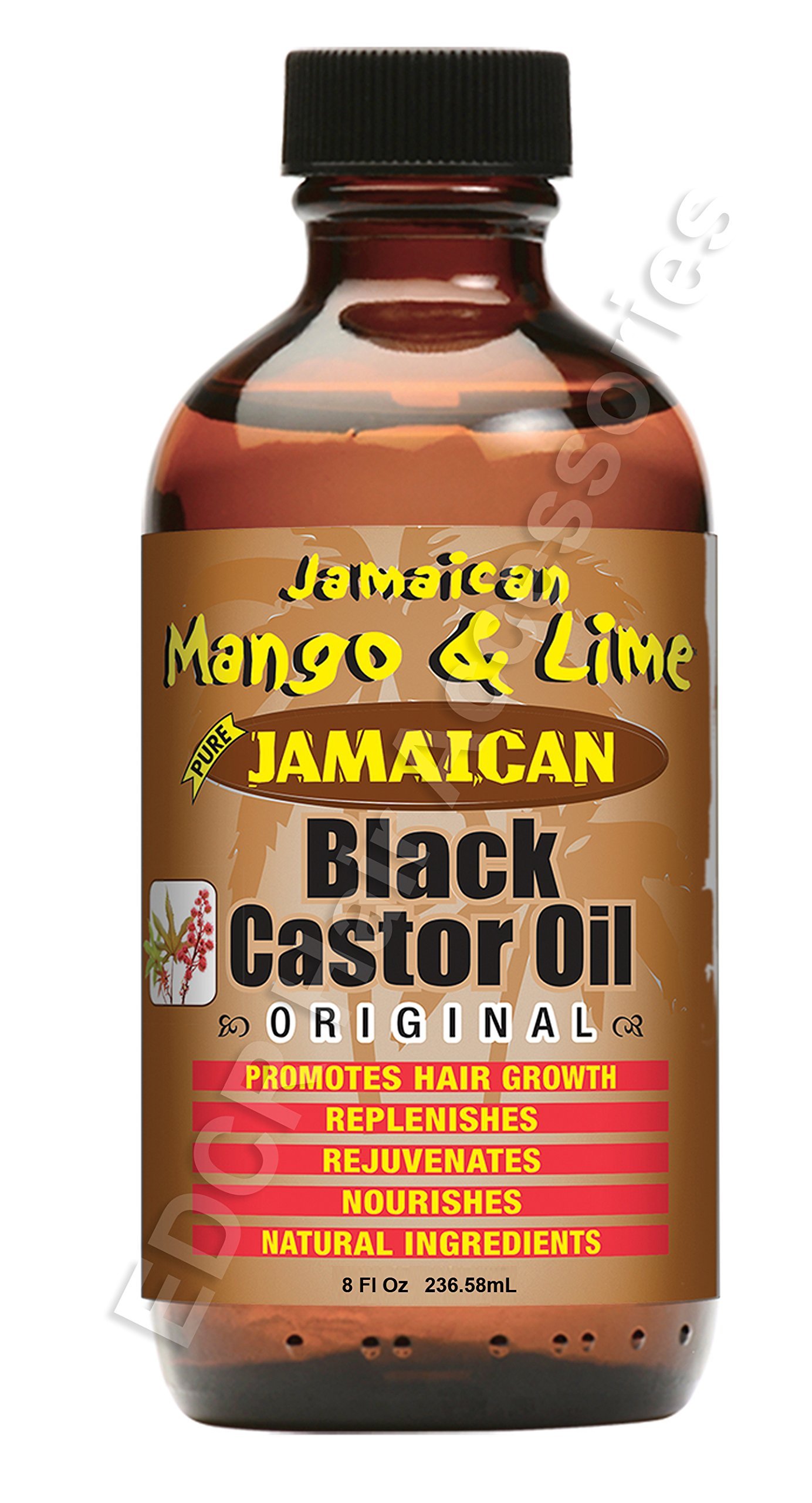 Jamaican Mango & Lime Jamaican Black Castor Oil Orignal 8 oz