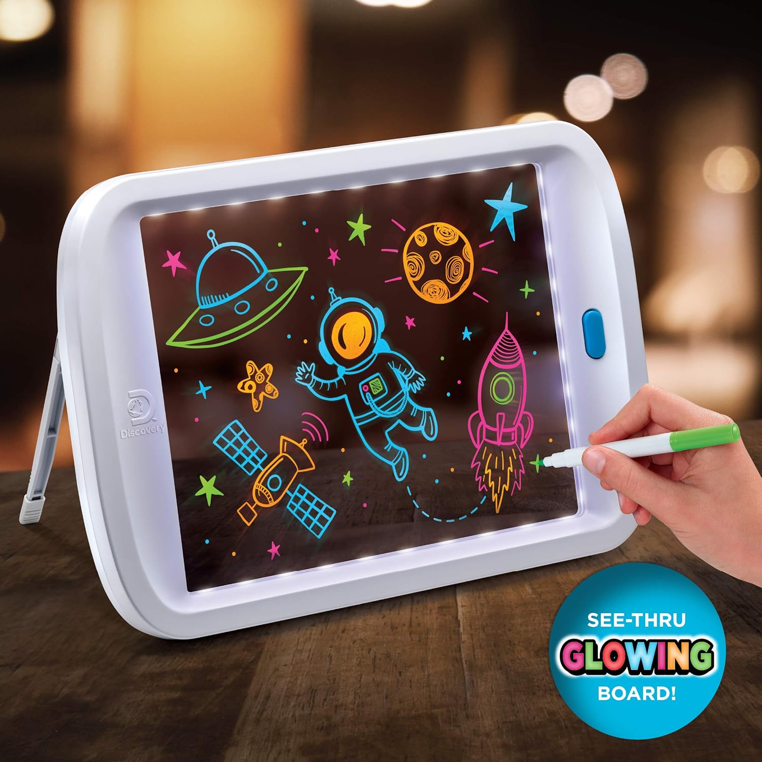 discovery neon led drawing board