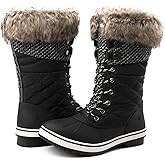 GLOBALWIN Women's 1730 Winter Snow Boots