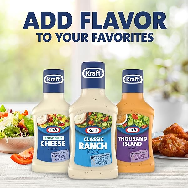 KRAFT CLASSIC RANCH DRESSING (8 OZ BOTTLE)