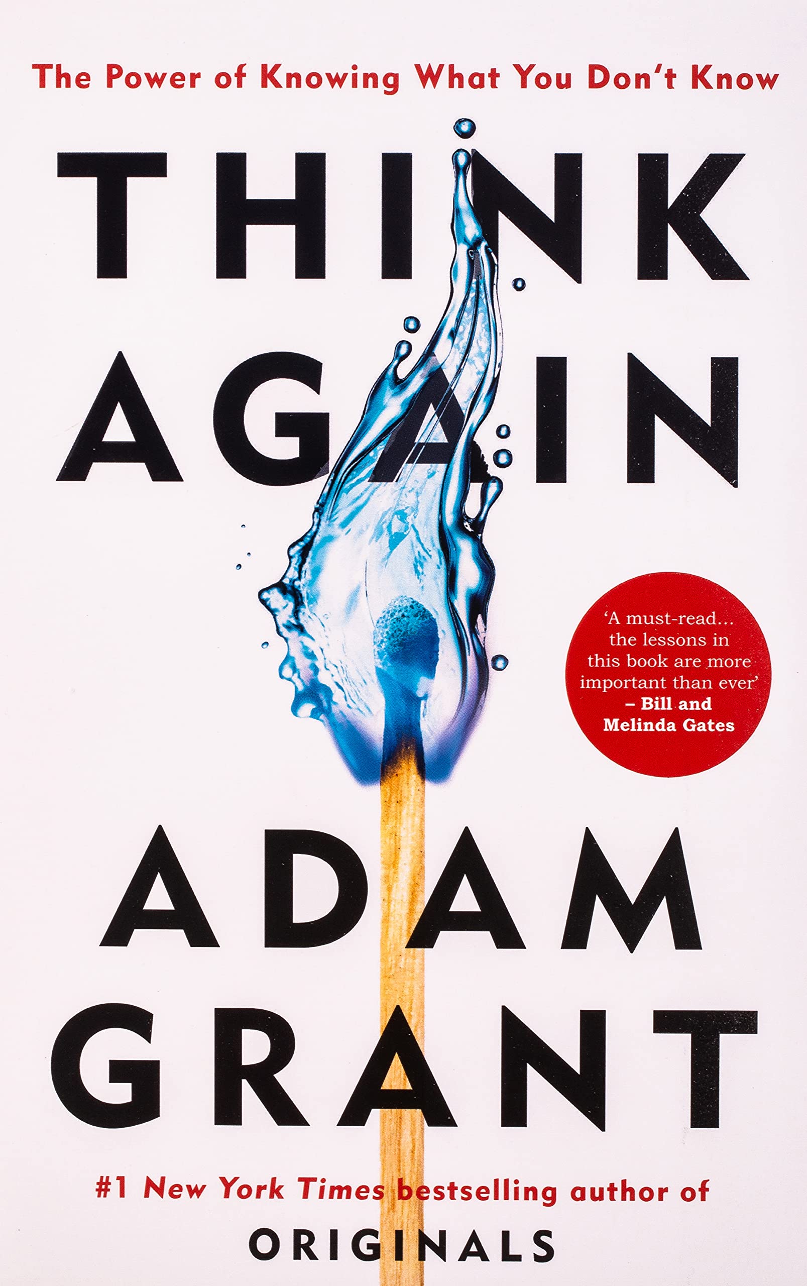 Amazon Think Again The Power Of Knowing What You Don T Know Grant Adam Occupational Organizational
