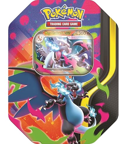Amazon.com: Pokemon Celebrations Tin Charizard (25th Anniv) : Toys