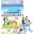 Horizon Group USA Bluey Aqua Art - Reusable Water Reveal Activity Pages With Water Pen for No-Mess Drawing and Coloring