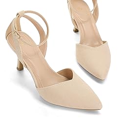 mysoft Women's Pumps Shoes Pointed Toe Kitten Low