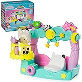 Gabby’s Dollhouse, Pandy Paws Dreamy Balcony Playset, 8-Pieces with Toy Figures, Doll House Accessories & Sensory Play, Kids