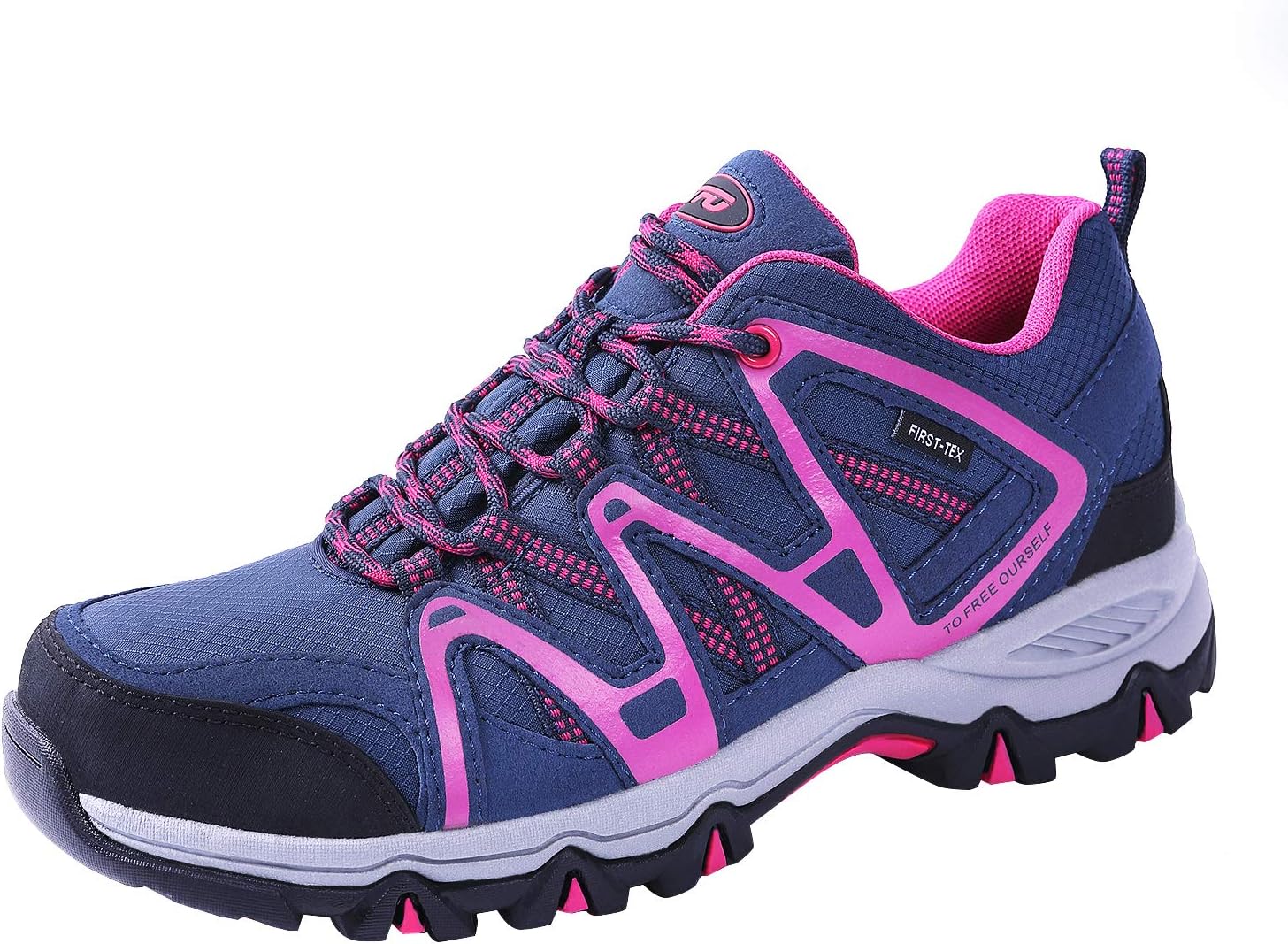 TFO Women's Trekking & Hiking Shoes Breathable Walking Shoes Sports Outdoor Shoes with Cushioned Sole