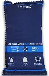 Simply Auto DEH003 Reusable Car Dehumidifier, 350g, Eco-Friendly, Blue view 2