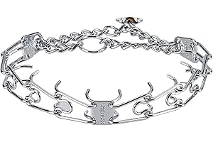 Herm Sprenger Dog Training Pinch Collar Chrome Plated Steel
