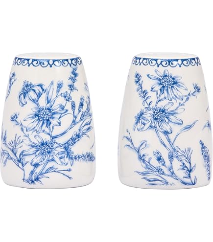 Amazon.com: Two's Company Chinoiserie Mini Ginger Jar Salt and
