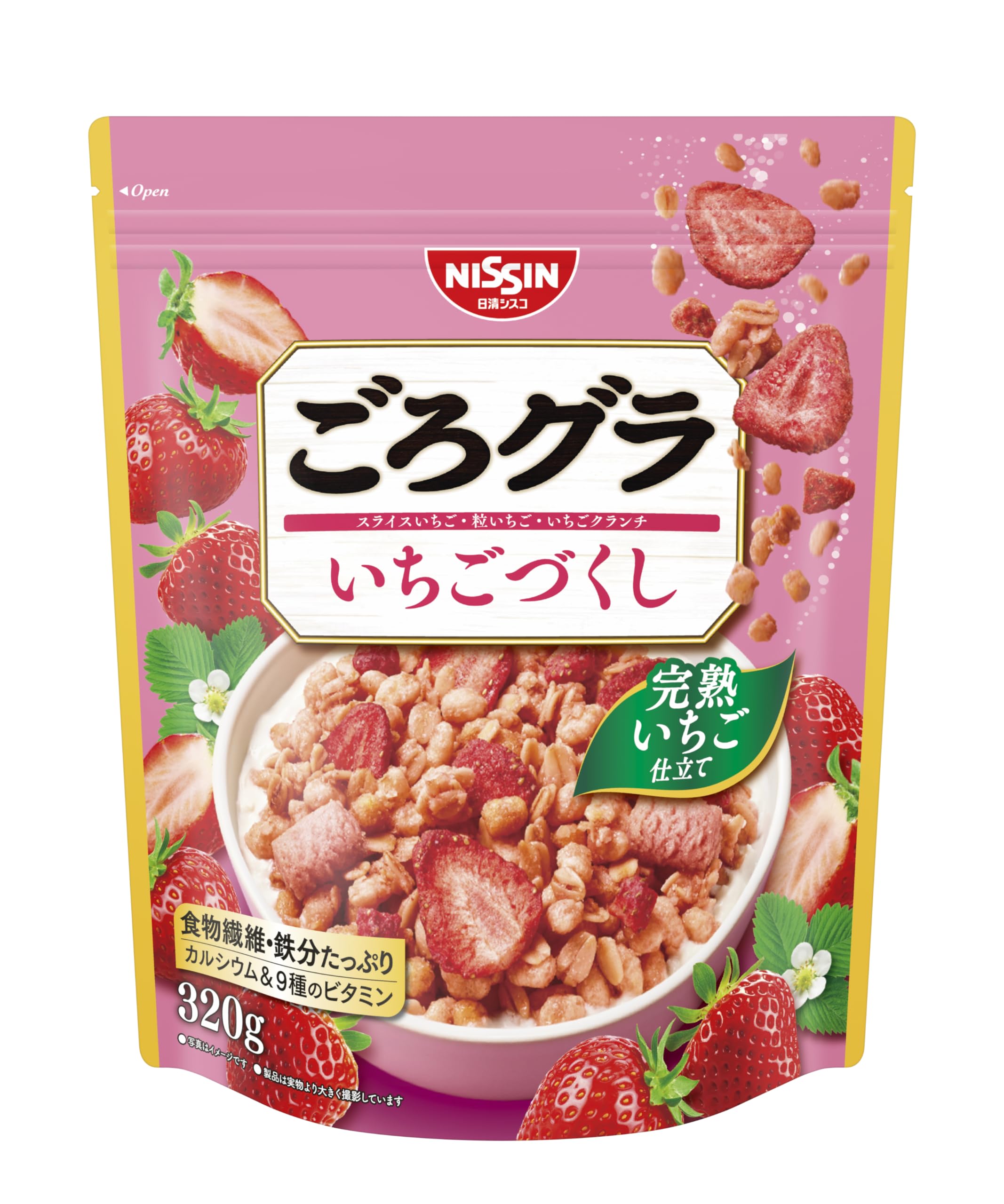 日清シスコ ごろグラ いちごづくし 320g商品画像