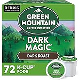 Green Mountain Coffee Roasters Dark Magic Keurig Single-Serve K-Cup Pods, Dark Roast Coffee, 72 Count
