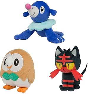 rowlet squishy plush