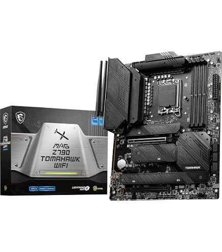MSI MAG Z790 TOMAHAWK MAX WIFI Motherboard, ATX - Supports Intel