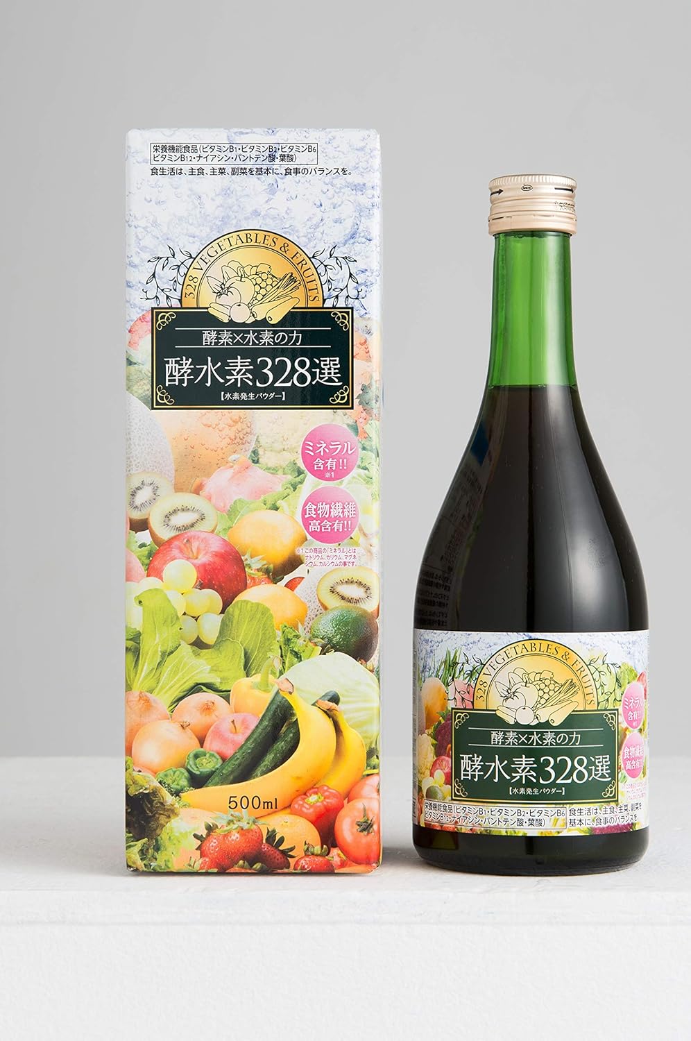 Amazon 公式 酵水素328選ドリンク アサイーベリー味 酵水素328選 ドラッグストア