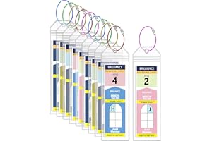 BODUOYEJIEYI 10 Pack Royal Caribbean Luggage Tag Holders，Clear Cruise Luggage Tags，Celebrity Cruise Luggage Tags Holder for Royal Caribbean & Celebrity Cruise，Cruise Luggage Tags 2025 & 2026（7.5x2.75in）