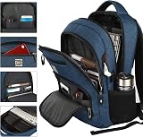 KASIBON USB Charging Anti Theft Laptop Backpack 15.6 inch Water Resistant view 2