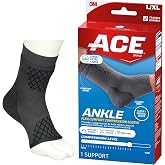 ACE Brand Flex Comfort Compression Ankle Sleeve 208705, L/XL