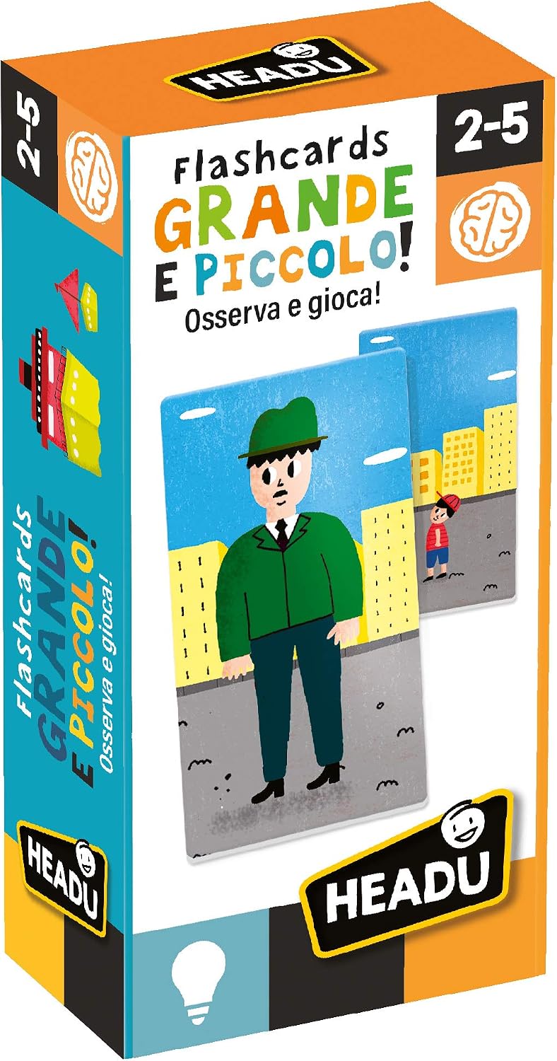 Headu - Flashcards Large and Small, IT23806