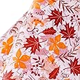 WRAPAHOLIC Gift Wrapping Tissue Paper - 24 Sheets 19.7x27.5 Inch Maple Leaf Autumn Design Gift Wrap Paper Bulk for Packing, DIY Crafts