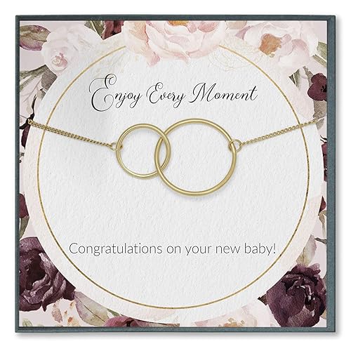 Amazon Com Mom And Baby Necklace Baby Shower Gift For Best Friend