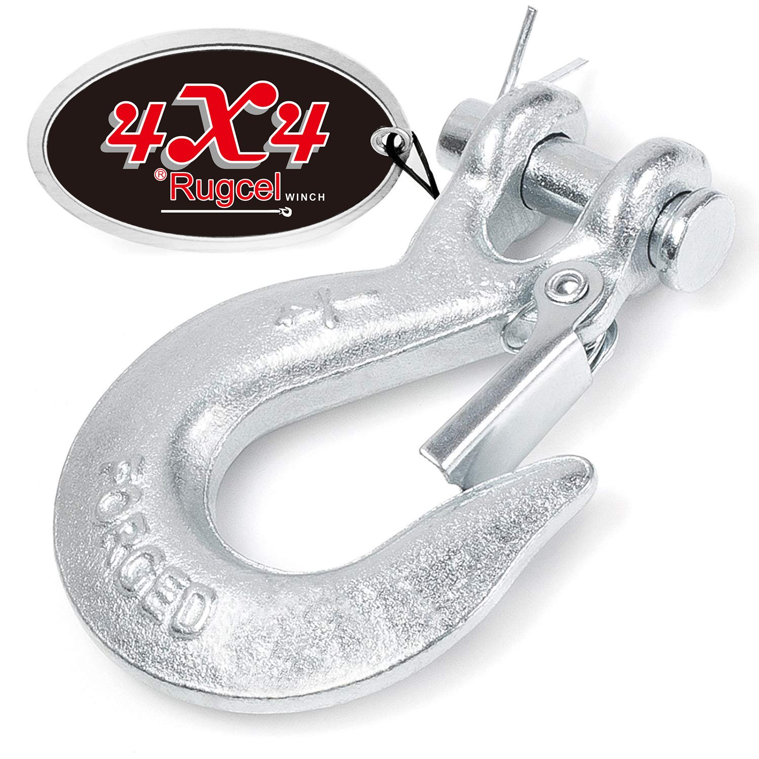 RUGCEL 1/4" Clevis Slip Hook with Safety Latch Amazon.ca Industrial
