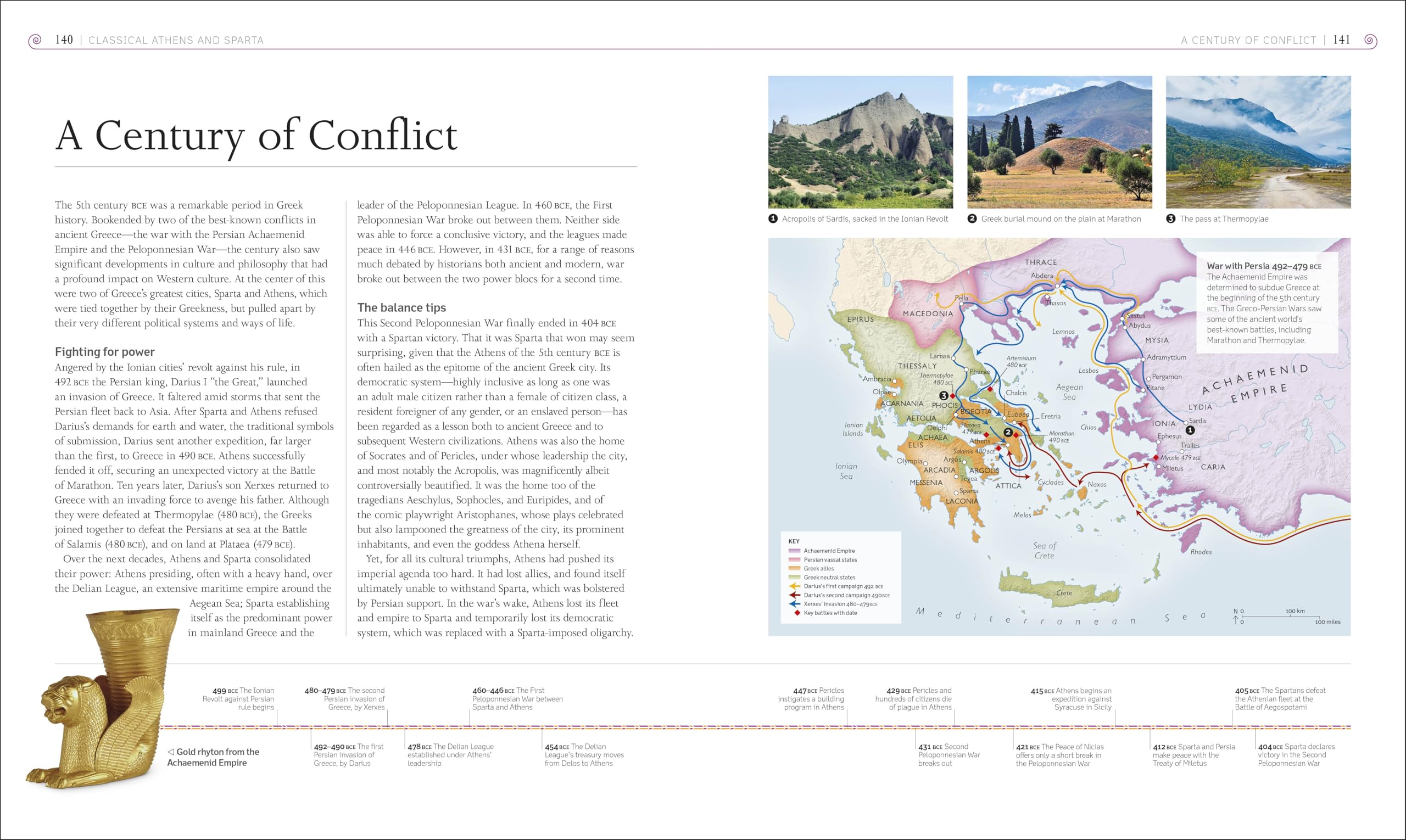 Ancient Greece: The Definitive Visual History (DK Classic History)