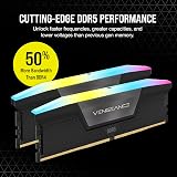 Corsair Vengeance RGB DDR5 32GB 6000MHz CL30 AMD EXPO Intel XMP Memory Gray view 2